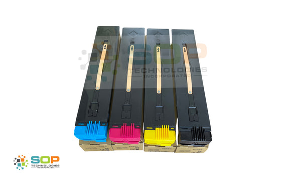 4 PACK Japan Replacement Toner for Xerox Versant 80, 180  280 Press SOLD version 006R01642-45 (Japan Powder)