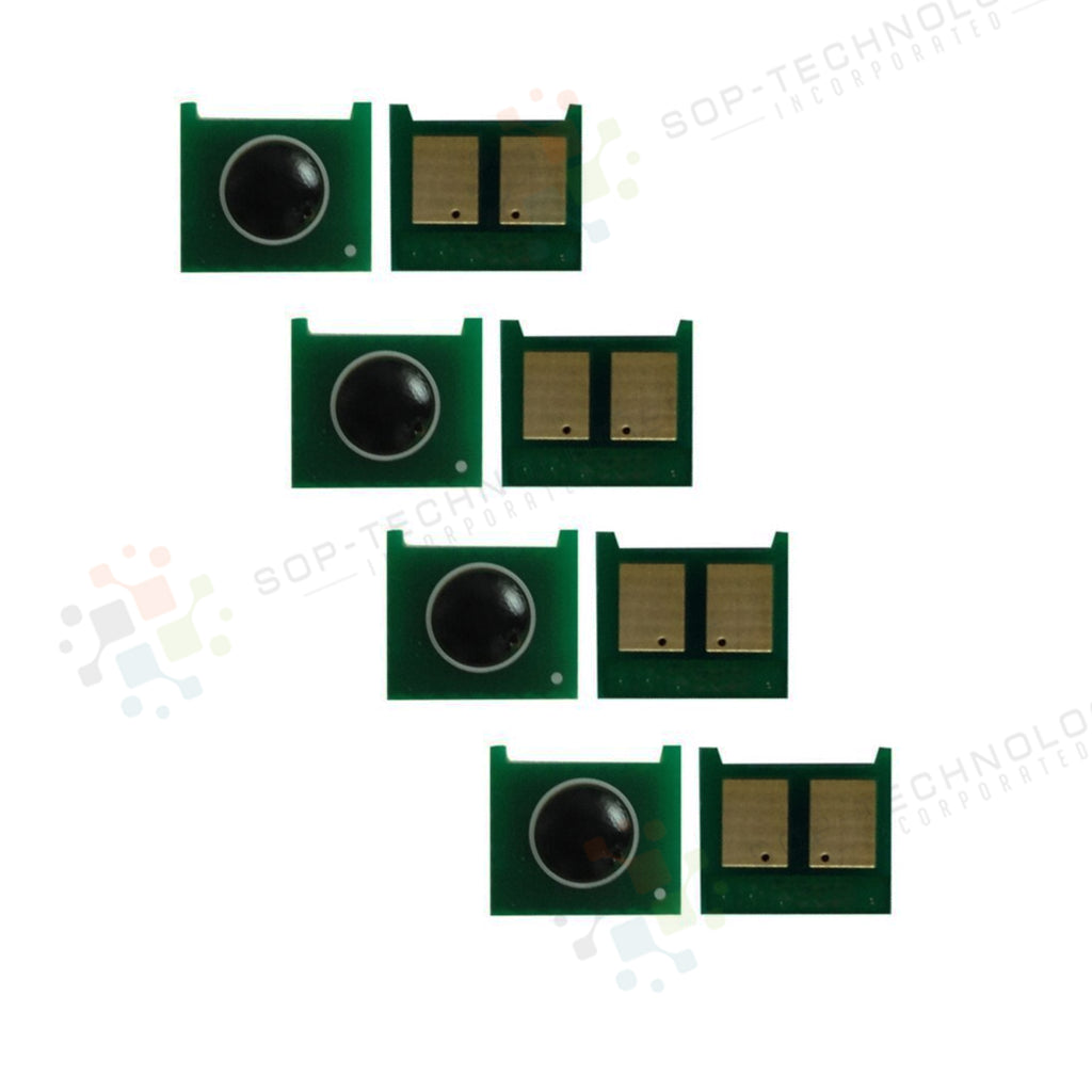8 Pack HP LASERJET  Toner CHIPCM6040 CM6040F CM6030 CM6030F CP6015DE CP6015 - SOP-TECHNOLOGIES, INC.