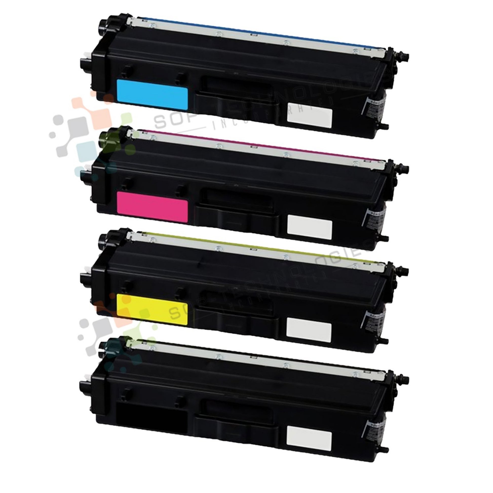 4pk Compatible Toner Cartridge Replacement for Brother TN-433 (CMYK) - SOP-TECHNOLOGIES, INC.
