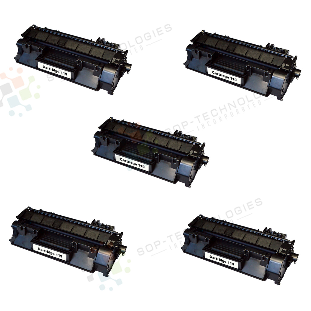 5pk CRG119  Compatible Toner Cartridge Replacement Canon ImageClass MF5850DN - SOP-TECHNOLOGIES, INC.