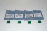 4 x Replacement Toner Chips (CMYK) For Xerox WorkCentre 7120/7125/7220/7225 (006R01453 - 006R01456) Metered - SOP-TECHNOLOGIES, INC.