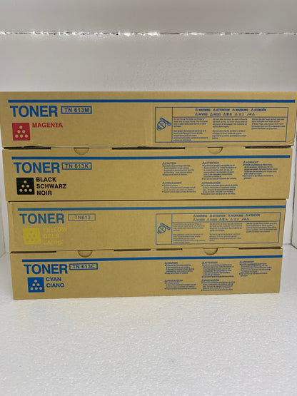 4 Toner for Konica Minolta BizHub C452 C552 C652 TN613K TN613CMY non-OEM