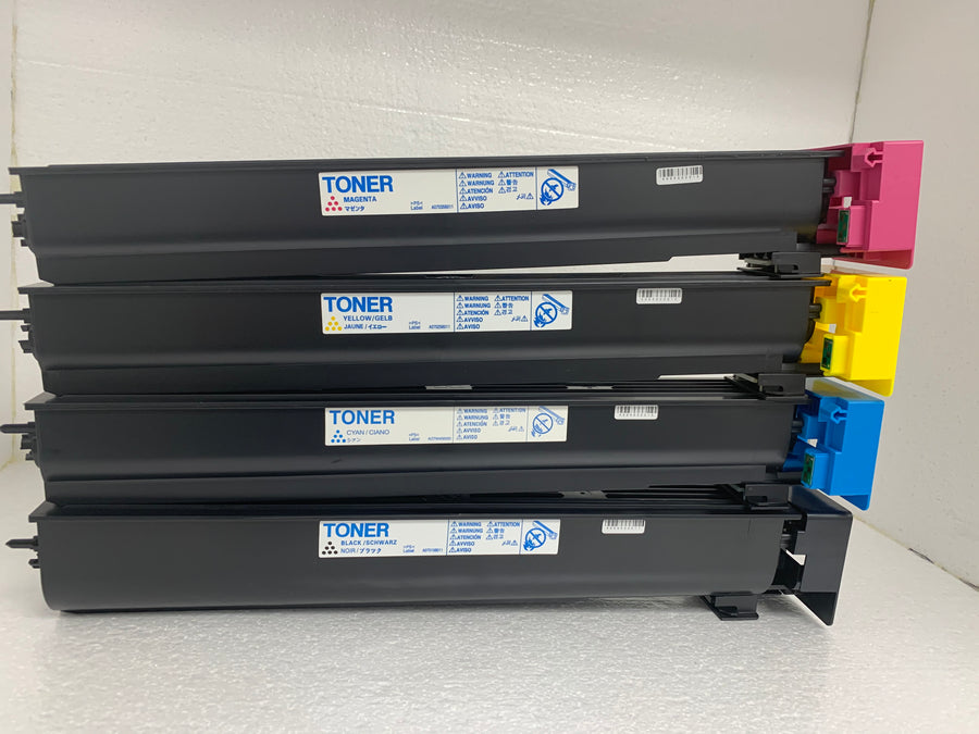 4 PACK Japan Replacement Toner for Konica Minolta BizHub C452 C552 C652 TN613K TN613CMY non-OEM (Japan Toner)