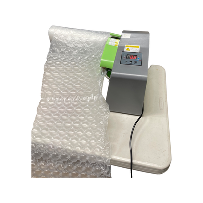 Air Bubble Cushion Making Machine Air Pillow inflator Air Cushion Machine and Film + 3 Rolls