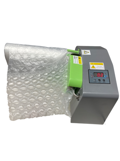 Air Bubble Cushion Making Machine Air Pillow inflator Air Cushion Machine and Film + 3 Rolls