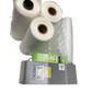 Air Bubble Cushion Making Machine Air Pillow inflator Air Cushion Machine and Film + 3 Rolls