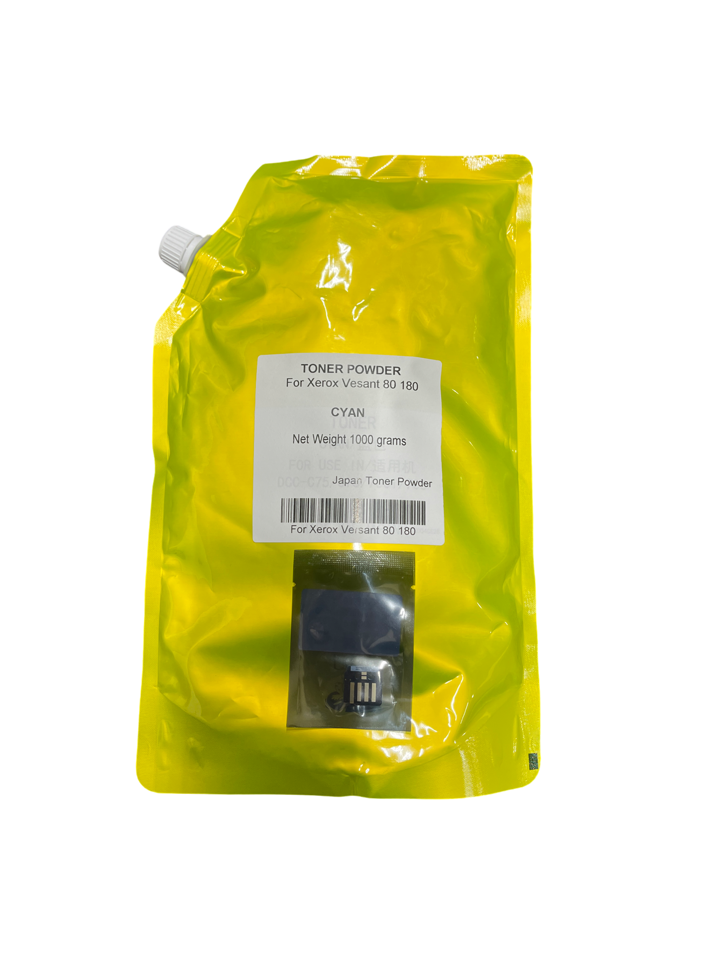 1 KG Japan Compatible Toner for Xerox Versant 80, 180 Press Toner Japan Powder (1 KL TONER BAG) DMO Chip Version - 006R01646 - 49 (Japan Toner)