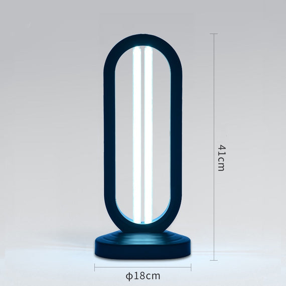 Sterilization Lamp - Portable UV Disinfection Deodorizer Sterilizer, Air Sanitizer Purifier with Remote Control&Lamp Base for Car Household Refrigerator Wardrobe Bedroom