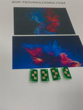 4 Toner Chip Refill for Konica Minolta Bizhub C654, C654e, C754, C754e (TN711) - SOP-TECHNOLOGIES, INC.