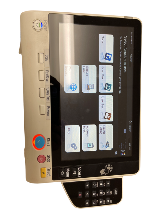 Konica Minolta Bizhub C558 Used Meter varies on what is available (Off Lease Printer)