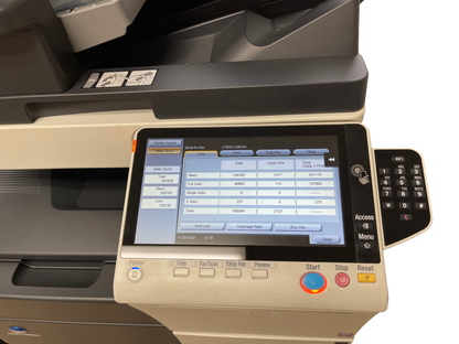 Konica Minolta Bizhub C558 Used Meter varies on what is available (Off Lease Printer)