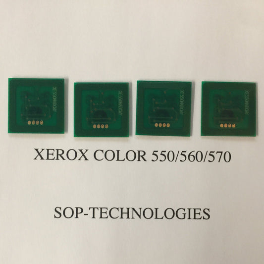 4x Drum Reset Chip for Xerox Color 550 ,560 ,570 (013R00663-013R00664) - SOP-TECHNOLOGIES, INC.