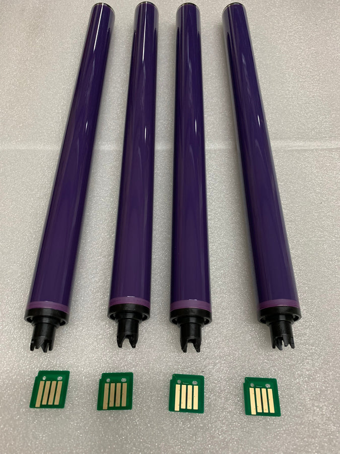 4Pk OPC Drum for Xerox WorkCentre  7830 7835 7535 013R00662 CMYK Rebuilt kit