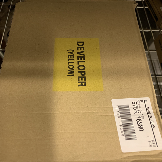 Original Xerox C60 C70 Developer  675K76280 YELLOW