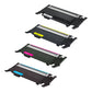 COMPATIBLE SAMSUNG K406S (CLT-K406S) TONER CARTRIDGE (Color Set of 4): 1 each of Black (K406), Cyan (C406), Magenta (M406) & Yellow (Y406)