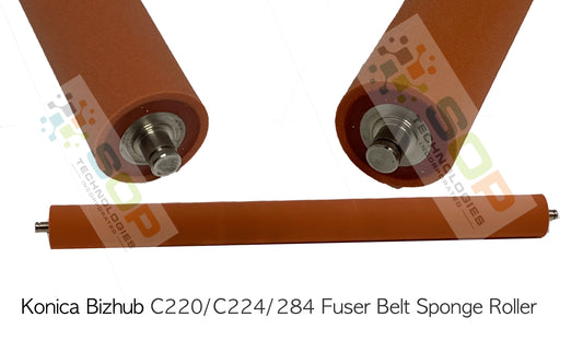 Replacement Konica Bizhub C220 C224 284 C368 C458 Fuser Sponge Roller