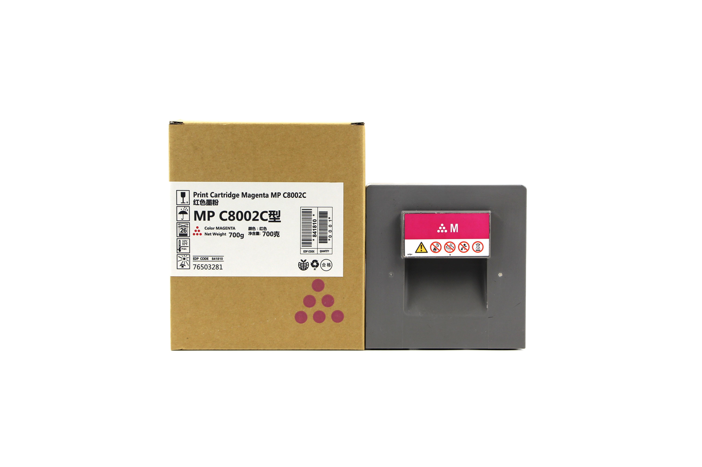 Compatible Ricoh MP C8002 Toner cartridge (Japan Powder) CMYK