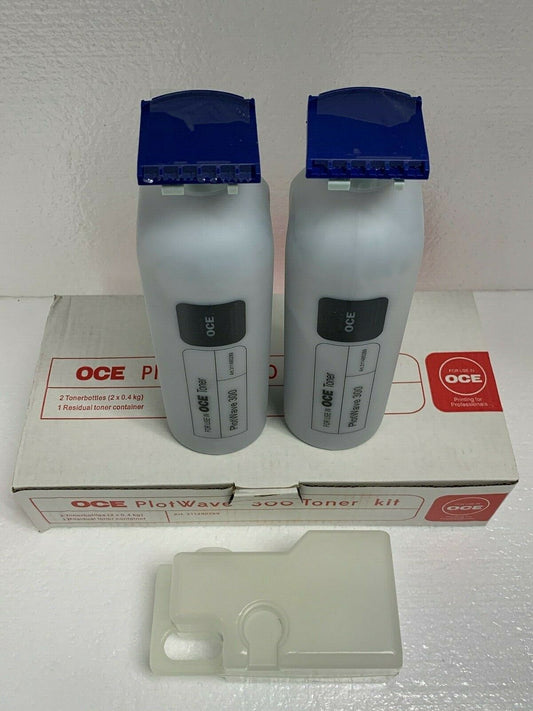 Toner for Oce Plotwave 300 Toner, Black (2 Bottles) non-OEM