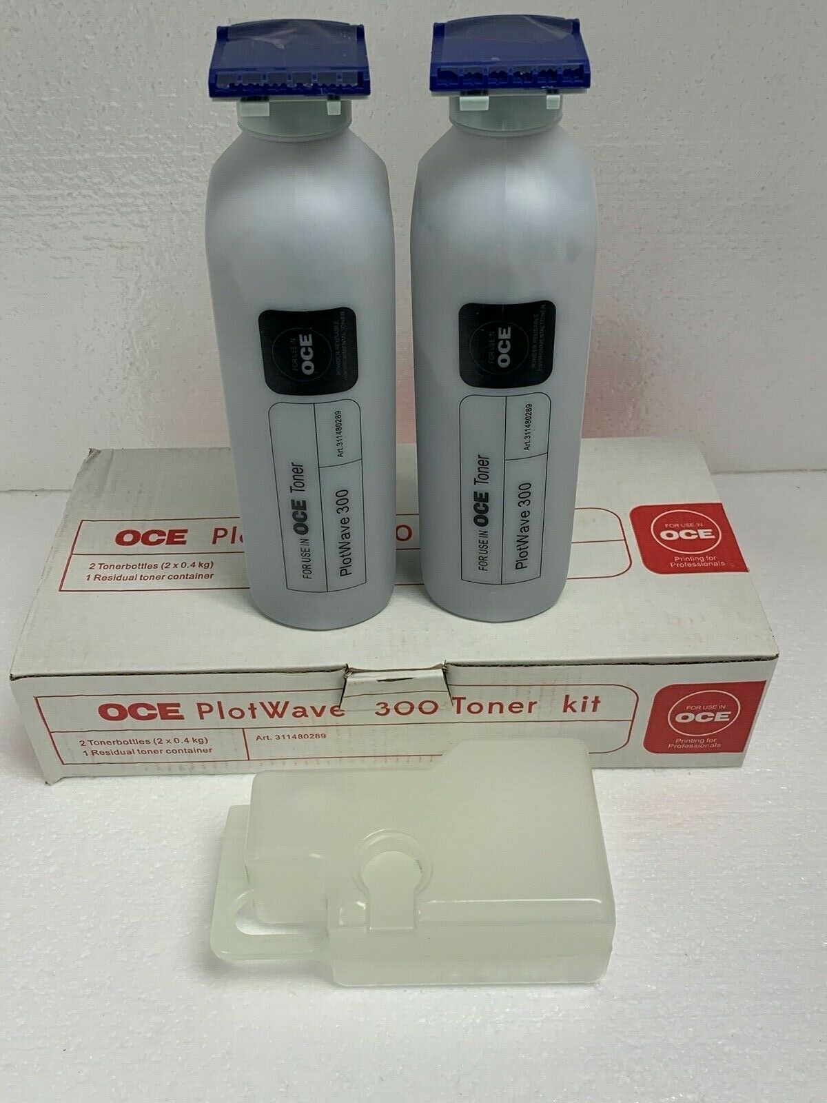 Toner for Oce Plotwave 300 Toner, Black (2 Bottles) non-OEM