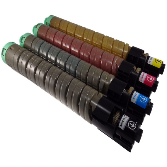 4 Pack Toner Set For Ricoh Aficio MPC2500 MPC3000 - SOP-TECHNOLOGIES, INC.