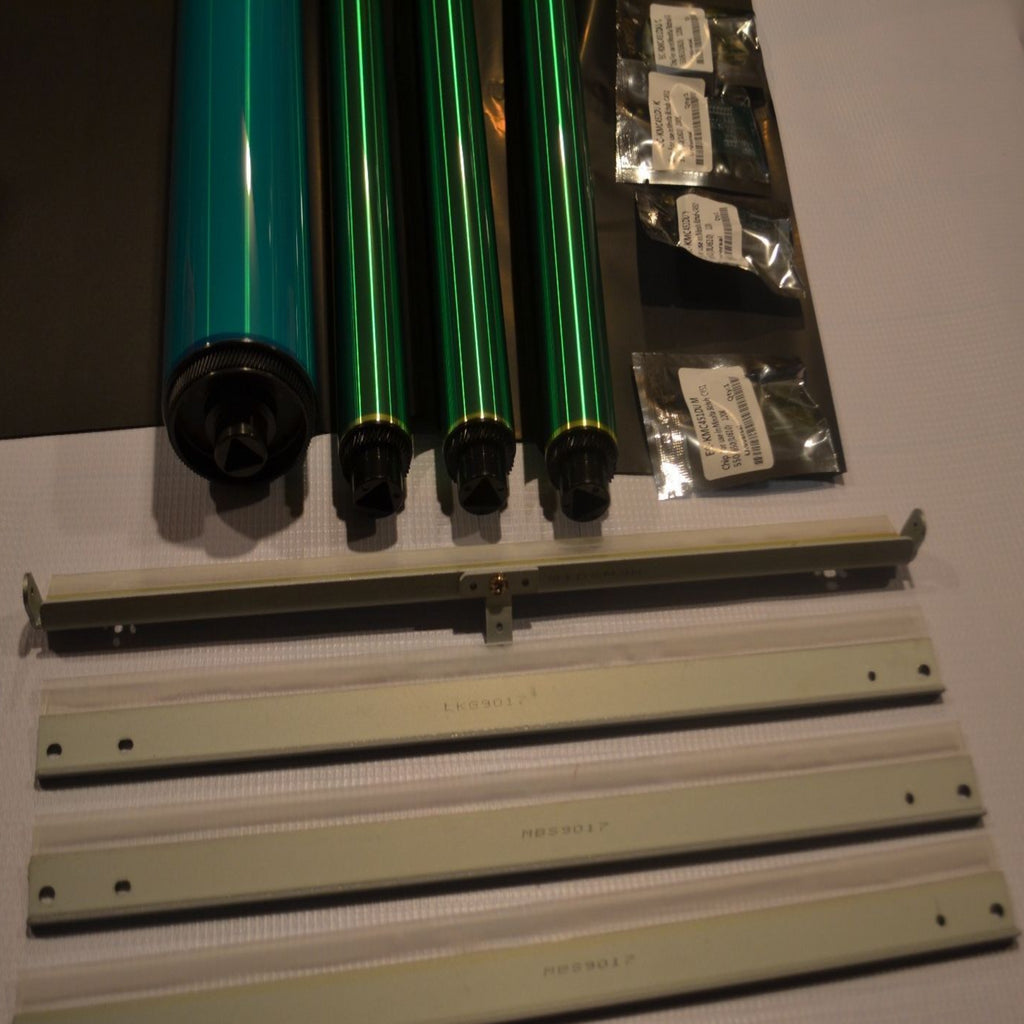 4 OPC Drum part Konica Minolta Bizhub C451 C550 C650 + 4 Chip,4 Blade JAPAN Made DR-610 - SOP-TECHNOLOGIES, INC.