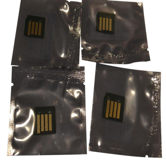4 Replacement Toner Chips for Xerox Phaser 7800DN DX 106R01566 106R01567 106R01568 106R01569