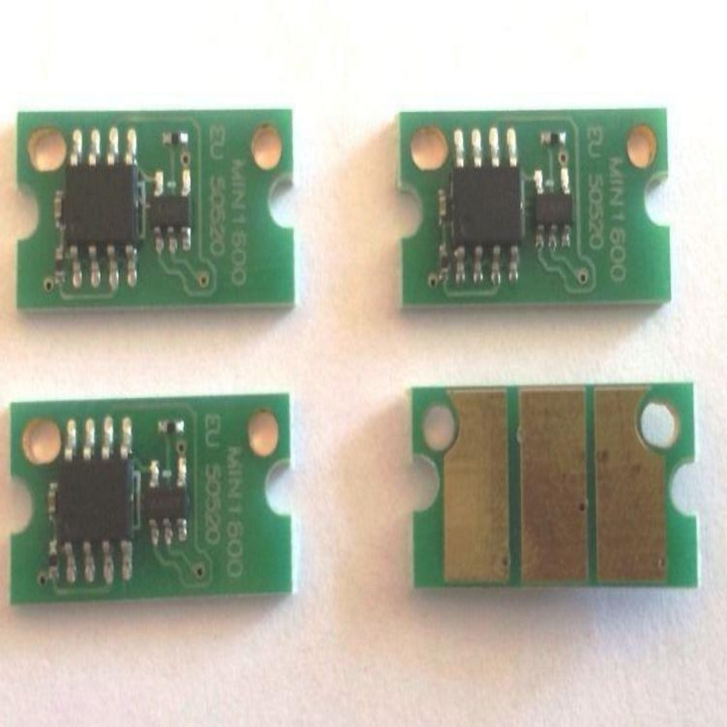 4 x Toner Reset Chip Refill for Konica Minolta Bizhub C25 CMYK - SOP-TECHNOLOGIES, INC.