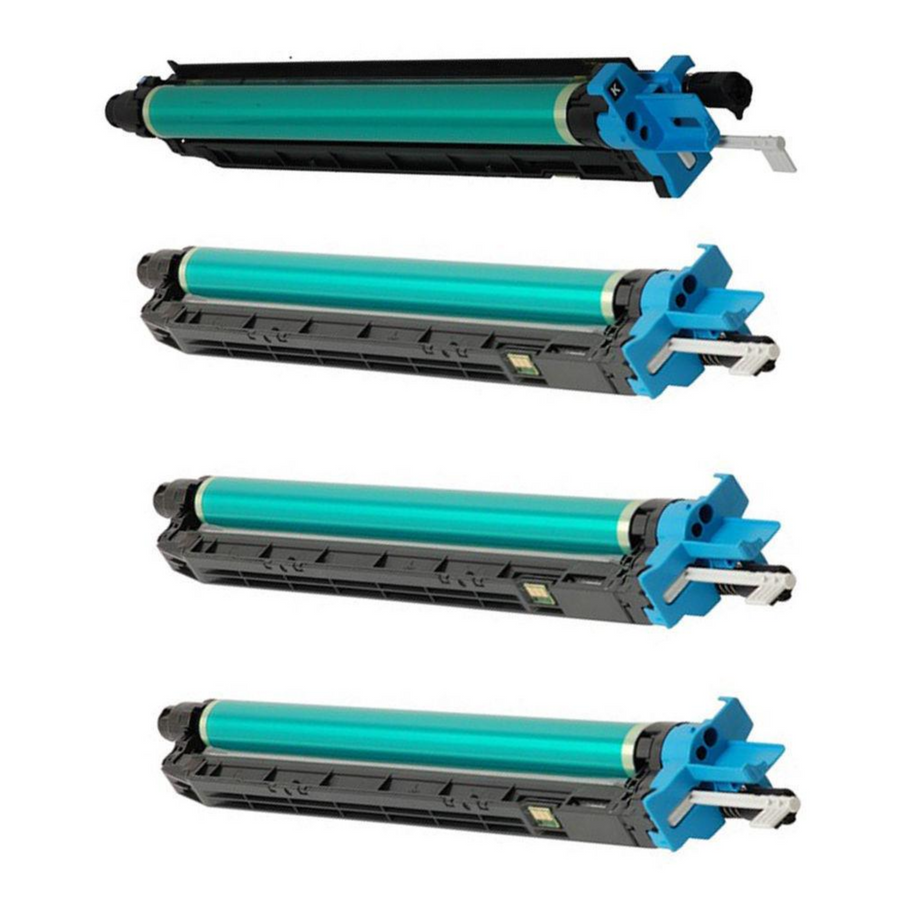 4 CMYK DR512 Drum Unit Set Konica Minolta bizhub C554e C554 C454e C454 C364e C364 C284 C224 - SOP-TECHNOLOGIES, INC.