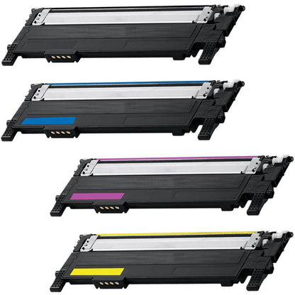 COMPATIBLE SAMSUNG K406S (CLT-K406S) TONER CARTRIDGE (Color Set of 4): 1 each of Black (K406), Cyan (C406), Magenta (M406) & Yellow (Y406)