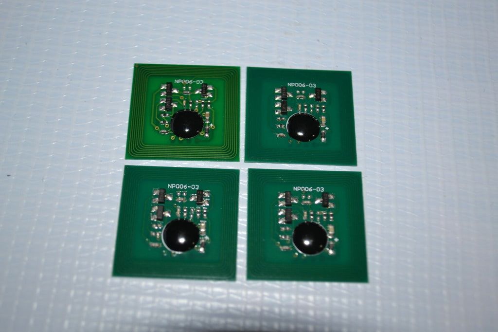 4pk 13R602/03 Color Drum Chip for Xerox DocuColor 240, 242, 250, 252, 260 CMYK